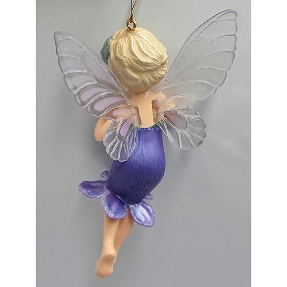 2017 Hallmark Keepsake Tree Ornament 13th Fairy Messengers - Lavender Pixie - Picture 5 of 7